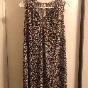 XL cheetah print dress by Micheal Kors